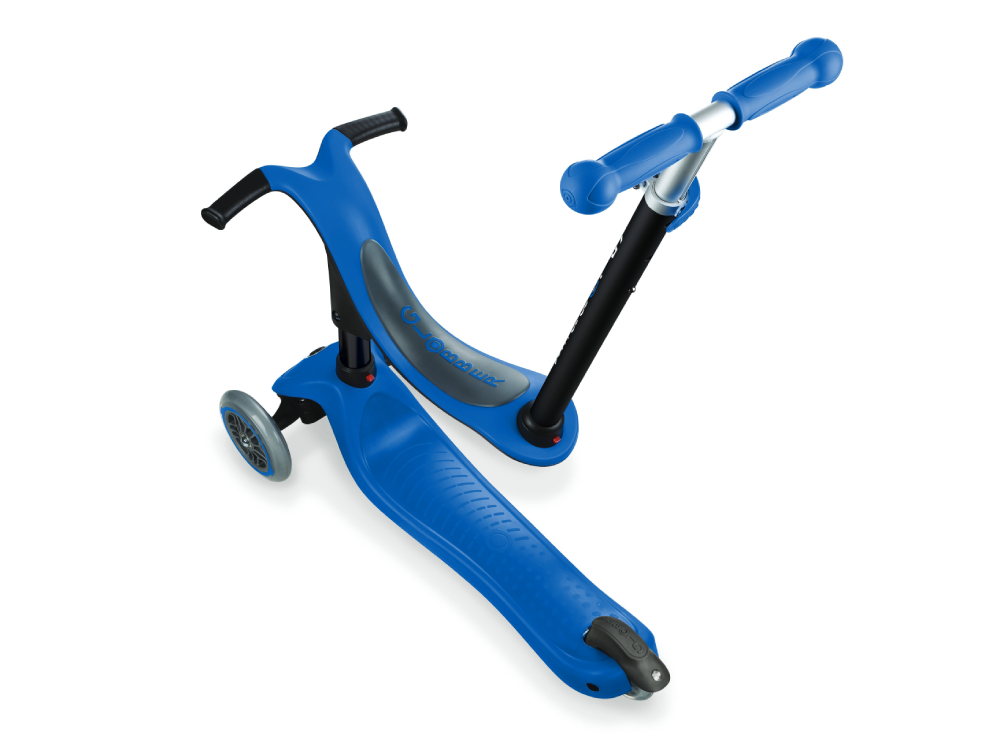 Globber Παιδικό Πατίνι Go-Up Sporty 4 in 1 Τρίτροχο Μπλέ (451-100-3)