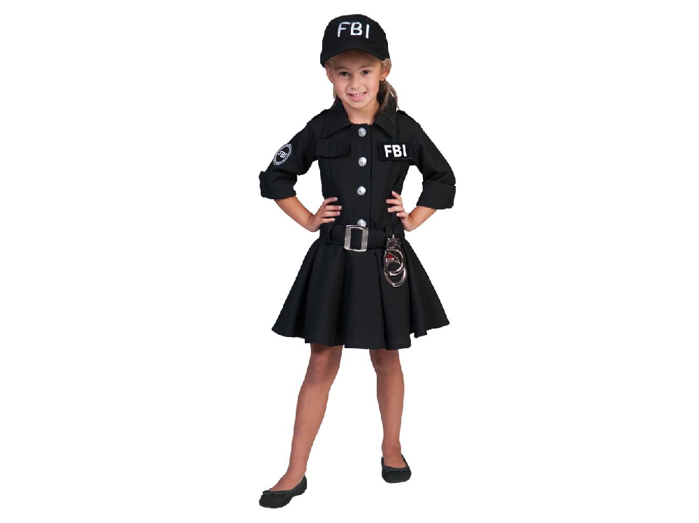 Παιδική Στολή Φόρεμα Αστυνομικίνα FBI