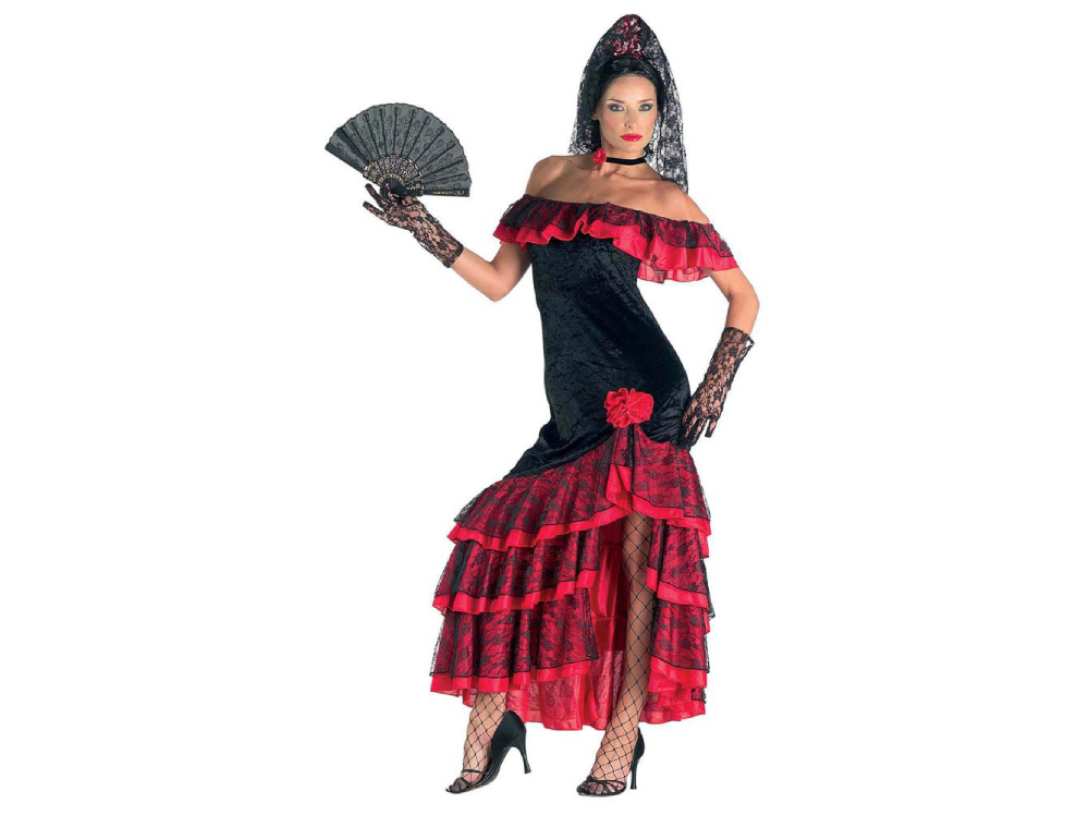 Adult Spanish Seniorita Costume
