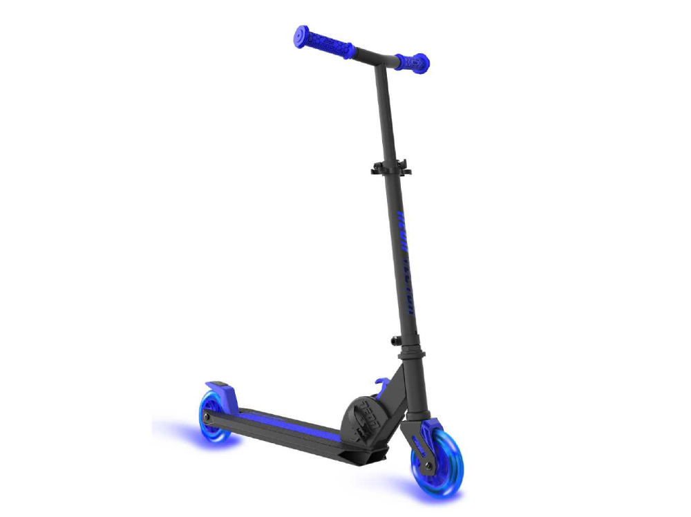 SCOOTER NEON VECTOR - BLUE