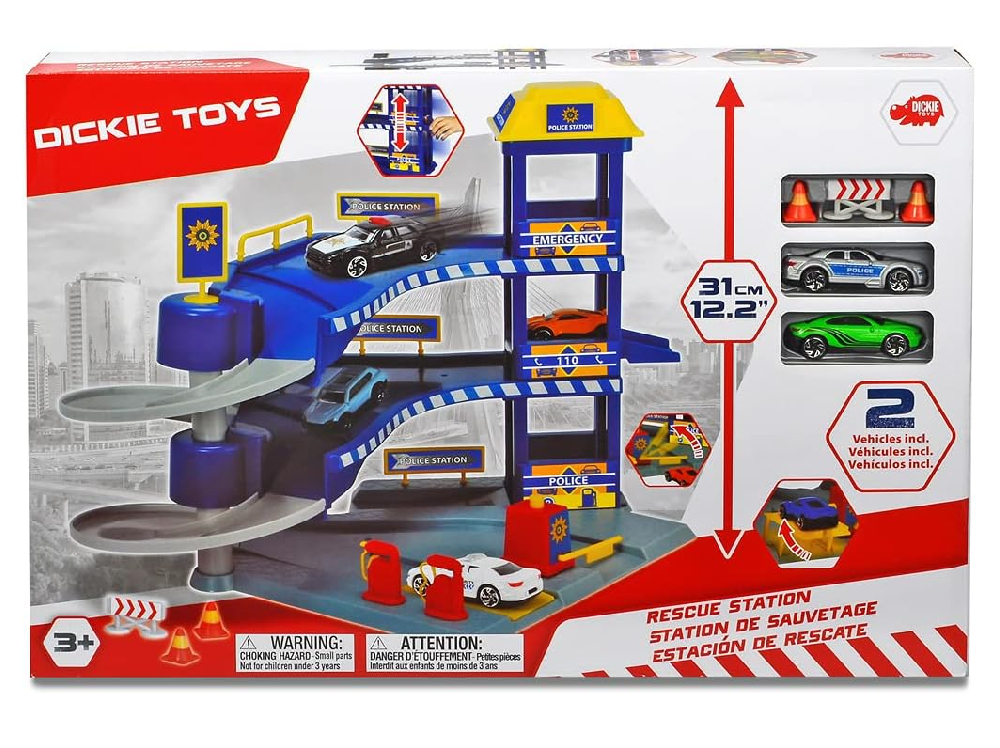 Dickie Police Station Garage Set (203718000038)