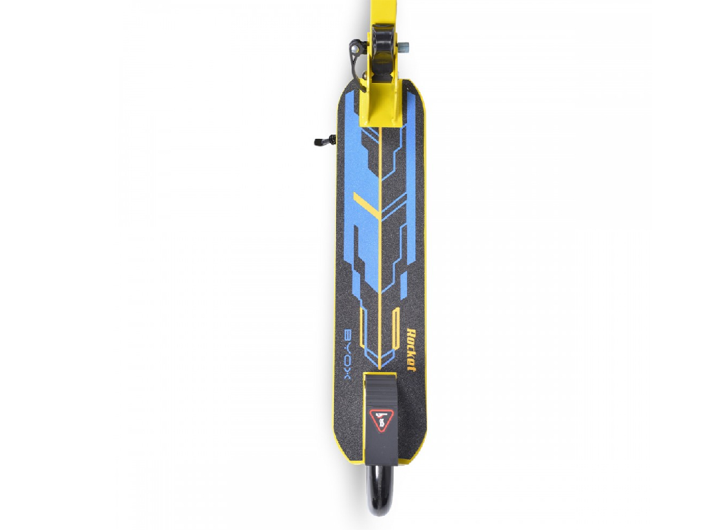 Byox Παιδικό Πατίνι Rocket Αναδιπλούμενο Δίτροχο Μπλέ-Κίτρινο