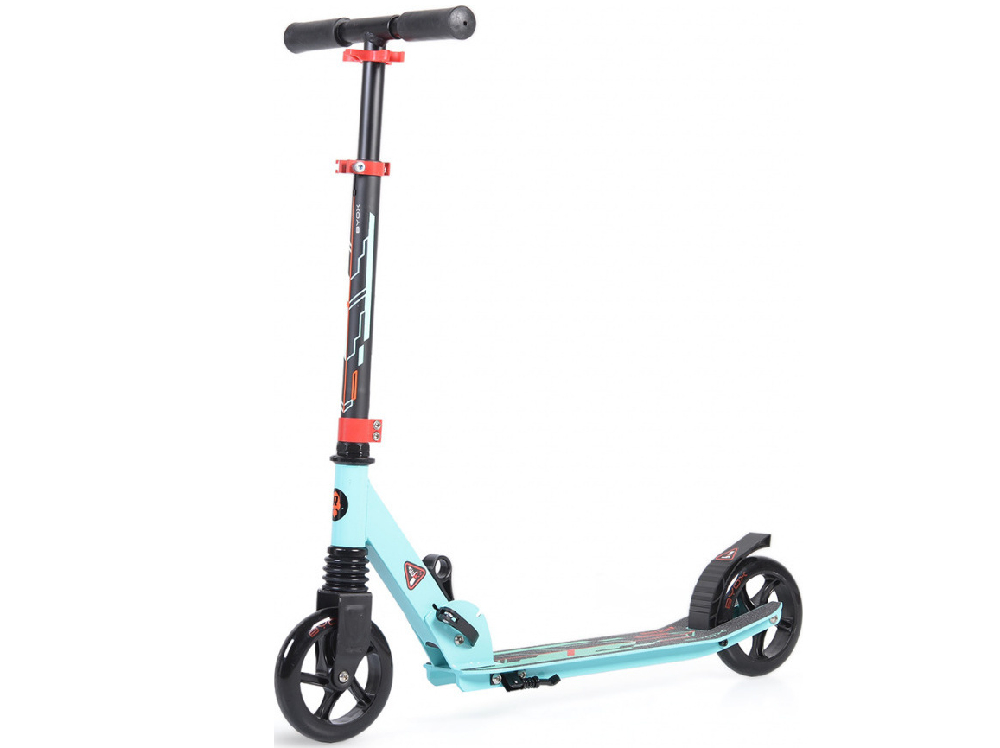 Byox Children's Scooter Rocket Folding Two-Wheel turquize