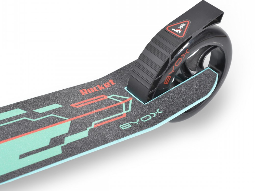 Byox Children's Scooter Rocket Folding Two-Wheel turquize