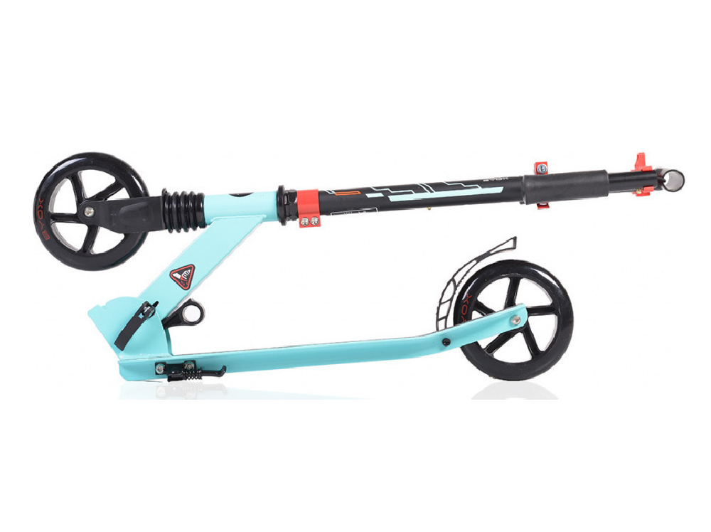 Byox Children's Scooter Rocket Folding Two-Wheel turquize