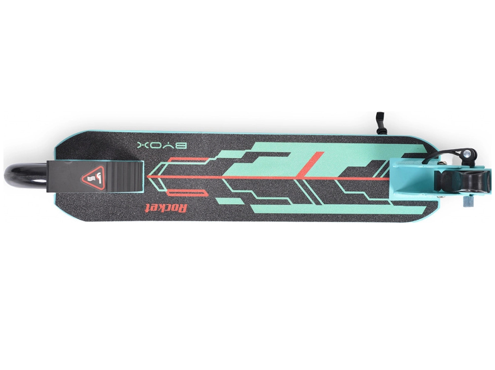 Byox Children's Scooter Rocket Folding Two-Wheel turquize