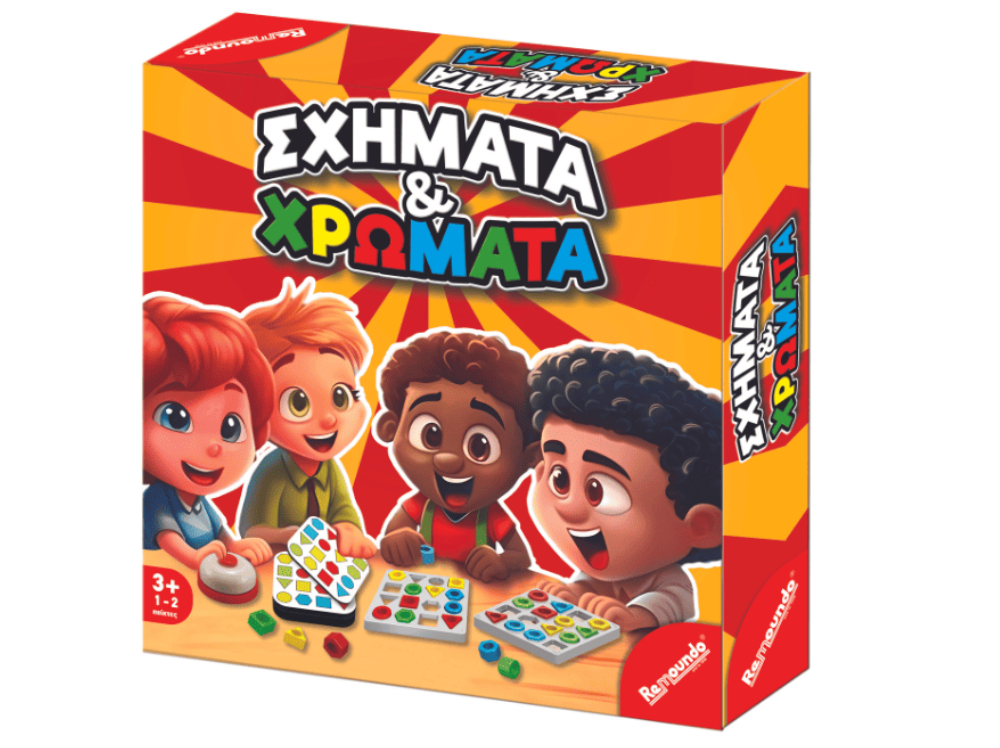 Επιτραπέζιο Παιχνίδι Σχήματα & Χρώματα για 1-2 Παίκτες (108)
