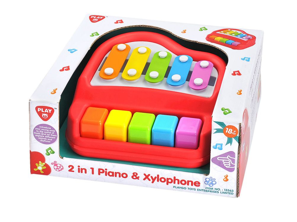 Playgo Piano & Xylophone 2 In 1 (13363)