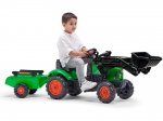 SUPERCHARGER TRACTOR WITH EXCAVATOR AND TROLLEY 2-5 YEARS OLD