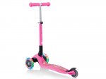 Globber Scooter Junior Foldable Fantasy Lights Flowers Neon Pink (433-110)