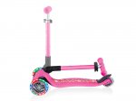 Globber Scooter Junior Foldable Fantasy Lights Flowers Neon Pink (433-110)
