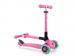 Globber Scooter Junior Foldable Fantasy Lights Flowers Neon Pink (433-110)