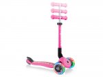 Globber Scooter Junior Foldable Fantasy Lights Flowers Neon Pink (433-110)