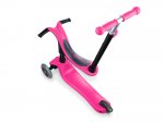 Globber Παιδικό Πατίνι Go-Up Sporty 4 in 1 Τρίτροχο Ροζ (451-110-3)