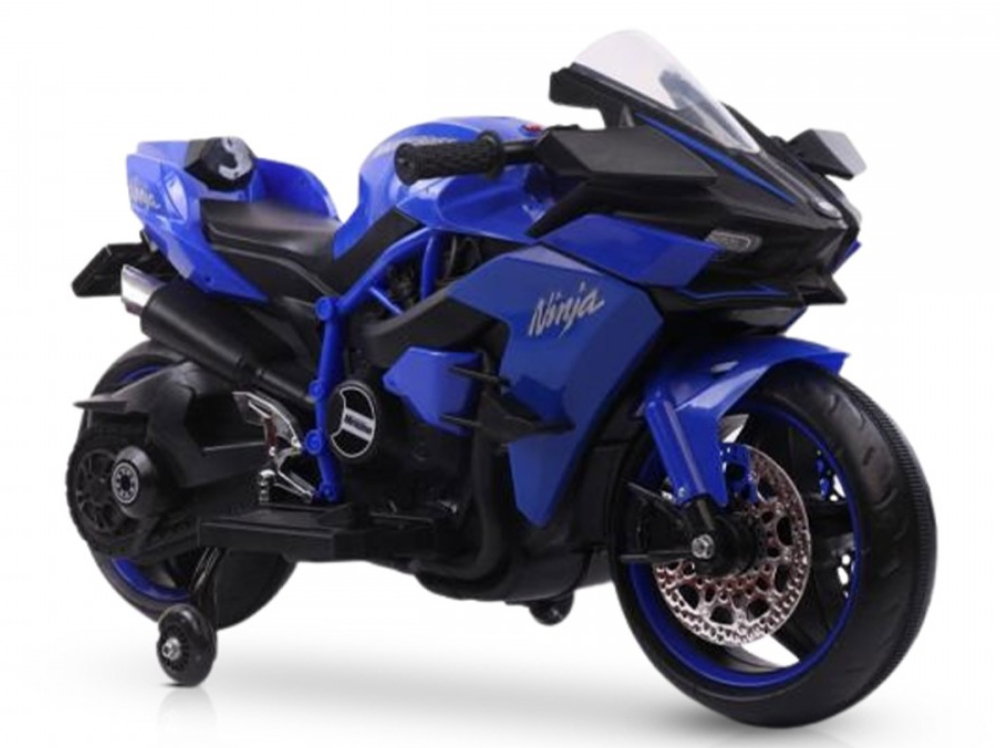 Children Motorcycle Ninja Duo 12V Blue