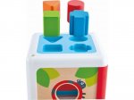 Hape Early Explorer Wooden Shape Sorting Box-Garden (E0507)