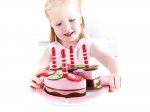 Hape Playfully Delicious Double Flavored Wooden Birthday Cake (E3140A)