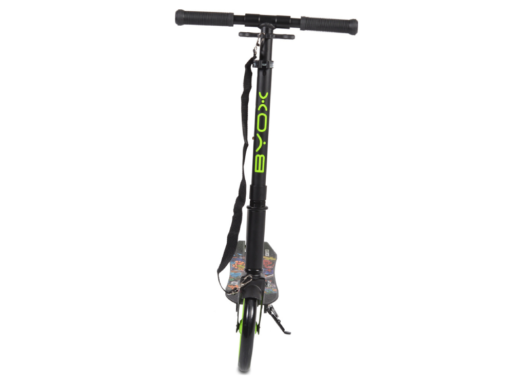 Byox Aluminum Foldable Scooter Flurry Green