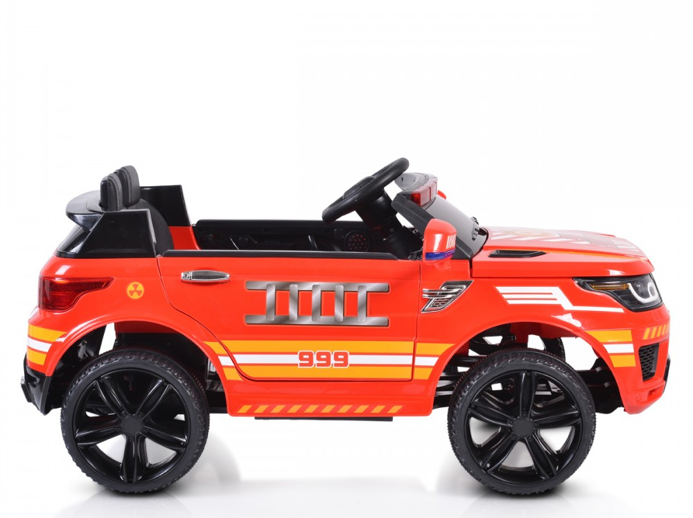 Squad 12 Volt Remote Control Electric Fire Truck Red