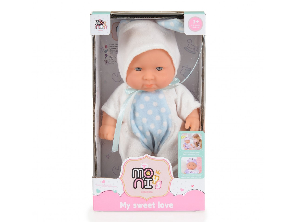Moni Baby Doll Bunny white 20 cm.