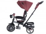 Lorelli Kids Tricycle Rocket Red & Black Luxe Bike with Storage, Shade & Parent Handle