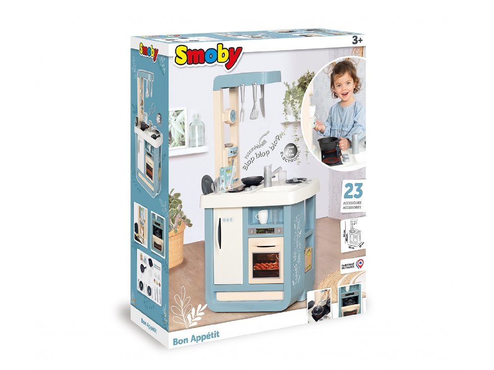 Smoby Ηλεκτρονική Παιδική Κουζίνα Bon Appetit (310824)