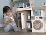 Smoby Tefal Cleaning Ηλεκτρονική Κουζίνα με Πλυντήριο και σετ καθαρισμού (311050)