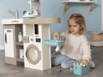Smoby Tefal Cleaning Ηλεκτρονική Κουζίνα με Πλυντήριο και σετ καθαρισμού (311050)