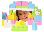 Ecoiffier Brick Set With Farm Animals 50 pcs. (7880)