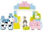 Ecoiffier Brick Set With Farm Animals 50 pcs. (7880)