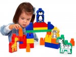 Ecoiffier Brick Set With Animals 50 pcs. (7881)
