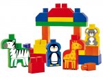 Ecoiffier Brick Set With Animals 50 pcs. (7881)