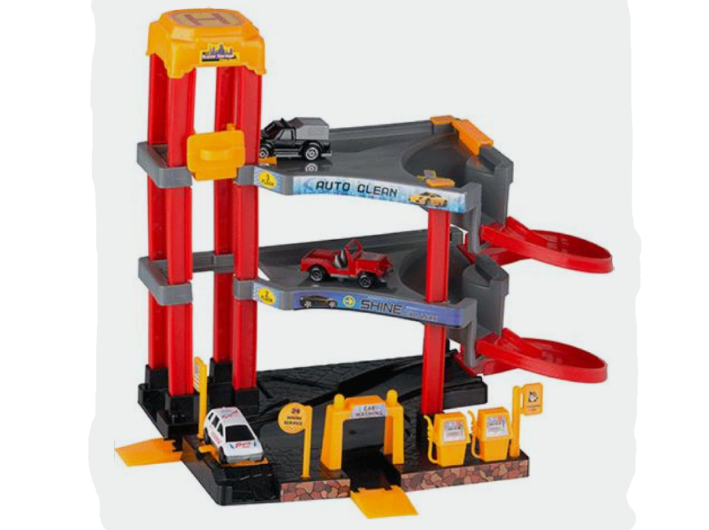 Γκαράζ Super Set με 3 Αυτοκινητάκια (3488A-1)