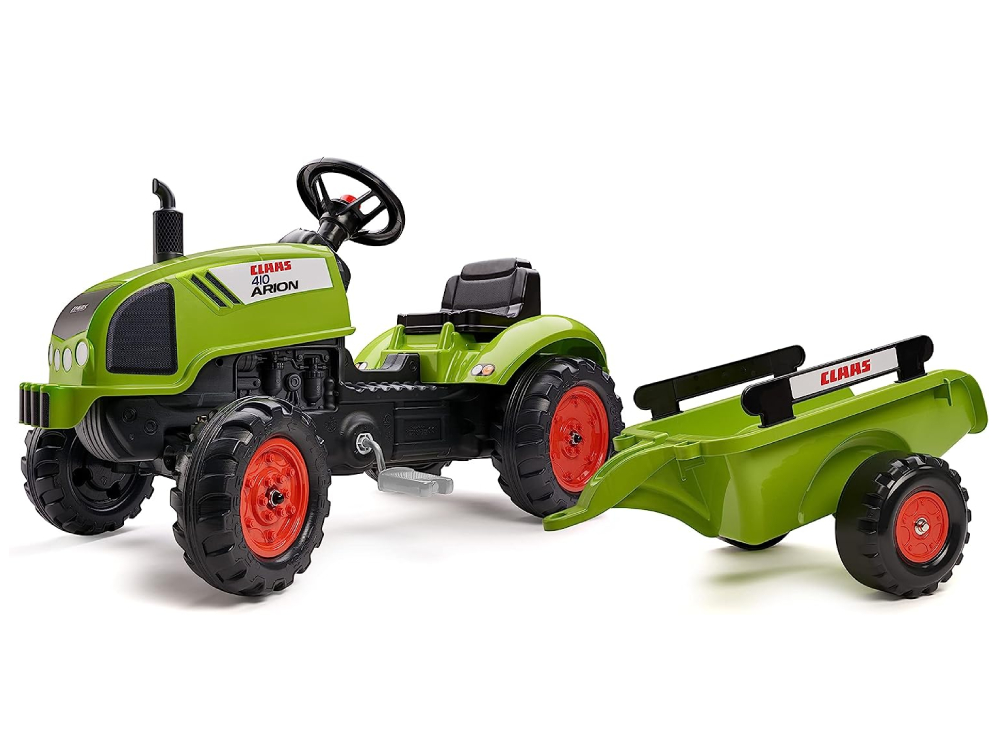 Falk Claas Arion 410 Tractor + Trailer Green 2-5 Years (2041C)