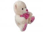 Teddy Bear Beige-Pink 30cm. (1649R-30)