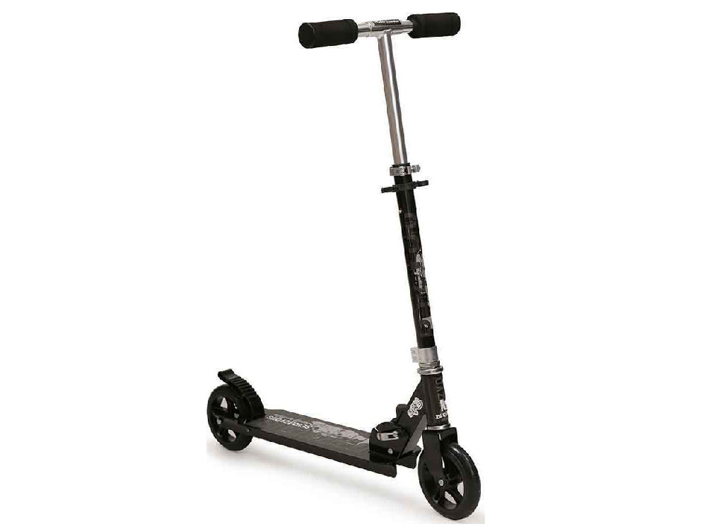 Byox Children's Folding Rendevous Two-Wheel Scooter Black