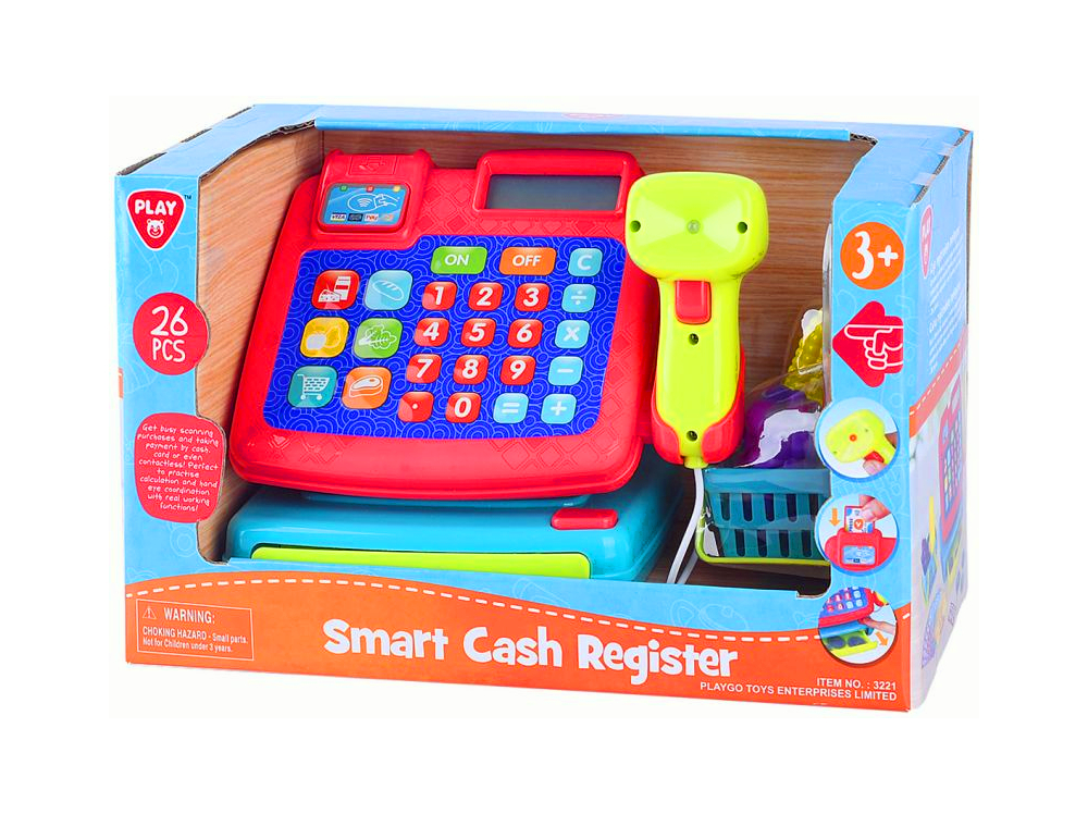 Playgo Smart Cash Machine 26 Pcs (3221)