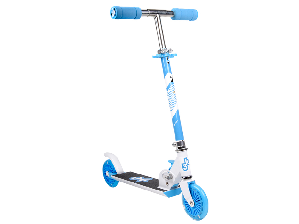 Children's 2-wheeled scooter, Blue (002.61003/nb)