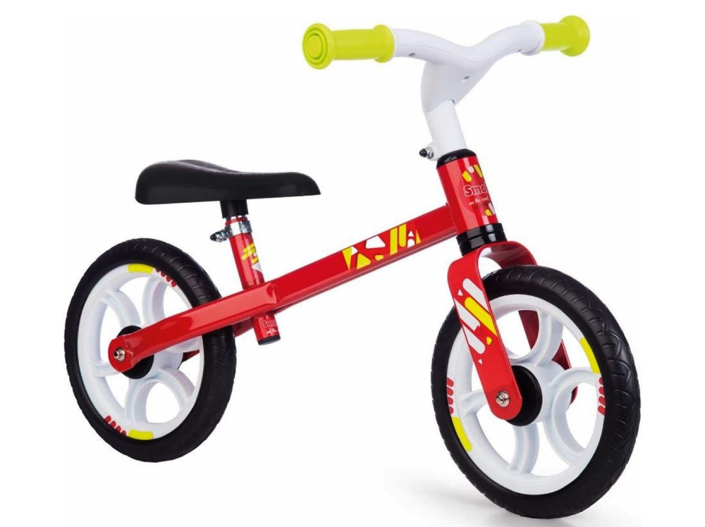 Smoby Παιδικό Ποδήλατο Ισορροπίας First Bike Κόκκινο (770204)