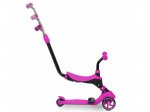 Byox Children's Scooter Tristar 3 in 1 Tricycle with Seat Pink