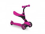 Byox Children's Scooter Tristar 3 in 1 Tricycle with Seat Pink
