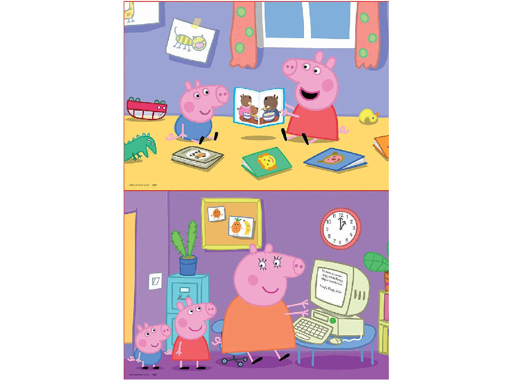 Children's Puzzle Peppa Pig - 2 Puzzles of 20 pcs. (18087)