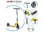 Byox Παιδικό Πατίνι Rocket Αναδιπλούμενο Δίτροχο Μπλέ-Κίτρινο