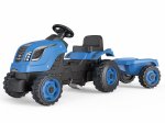 Farmer XL Blue Tractor + Trailer