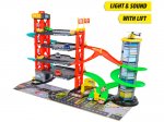 Dickie Large Garage Set with Sounds and Lights and 5 Vehicles (203339000)