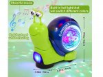 Animated Snail with Lights and Music (BS20926G)