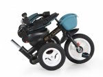 Byox Flexy Lux Children's Tricycle Folding, Rotating Seat with Parental Handle & Shade turquoise