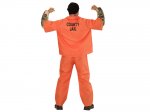 Adult Prisoner Costume (Orange)