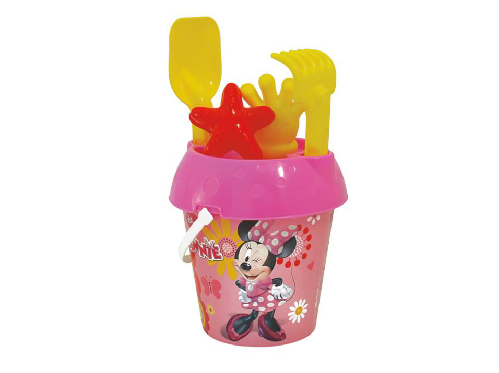 Minnie Disney Σετ Κουβαδάκι Παραλίας με Αξεσουάρ (5τμχ)