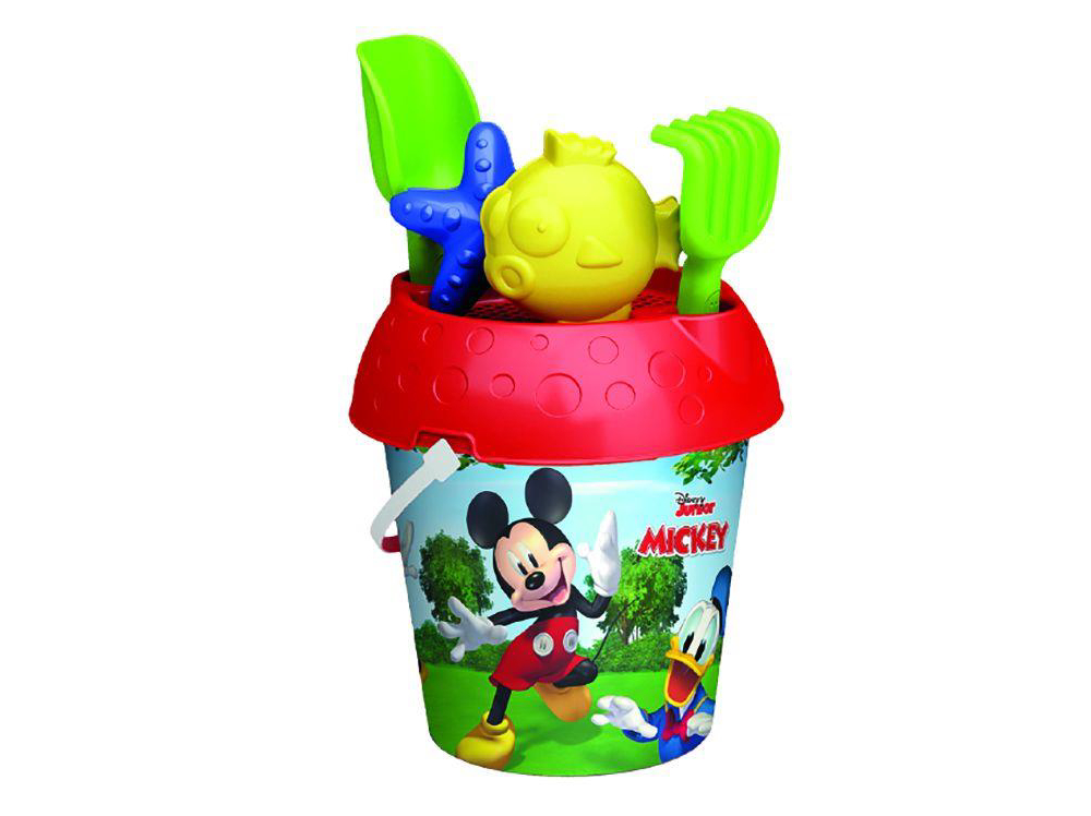Mickey Disney Σετ Κουβαδάκι Παραλίας με Αξεσουάρ (5τμχ)